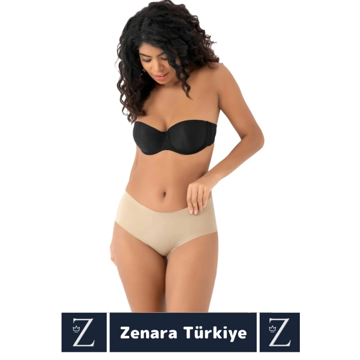 Gündelik İz Göstermez Vücut Sıkılaştıran İncelten Toparlayan Lazer Kesim Dikişsiz Bato Külot Korse