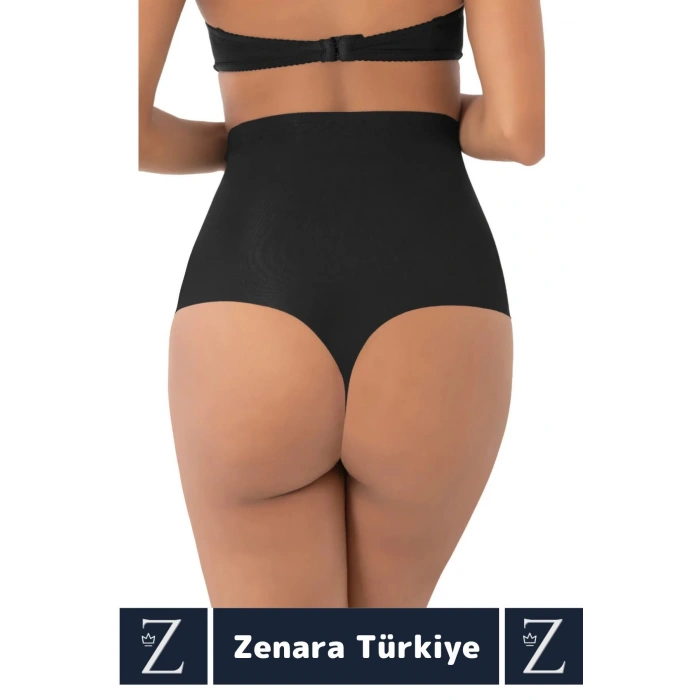 Gündelik İz İç Göstermez Kaymaz Vücut Sıkılaştıran İncelten Toparlayan LAZER KESİM String Korse