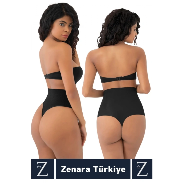 Gündelik İz İç Göstermez Kaymaz Vücut Sıkılaştıran İncelten Toparlayan LAZER KESİM String Korse