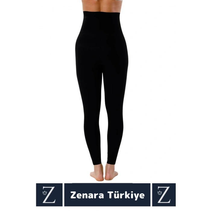 Günlük İç Göstermez Kaymaz Vücut Sıkılaştıran İncelten Toparlayan LAZER KESİM Yüksek Bel Tayt Korse