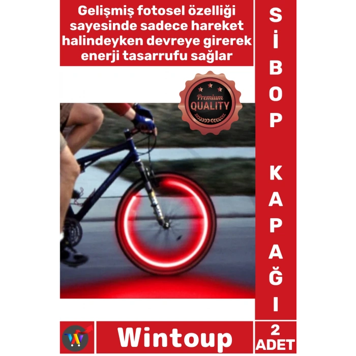 #Sibop Işıklı Neon Halka Araba Bisiklet Motosiklet Otomatik Yanan Hareket Sensörlü Sibop Işığı 2li