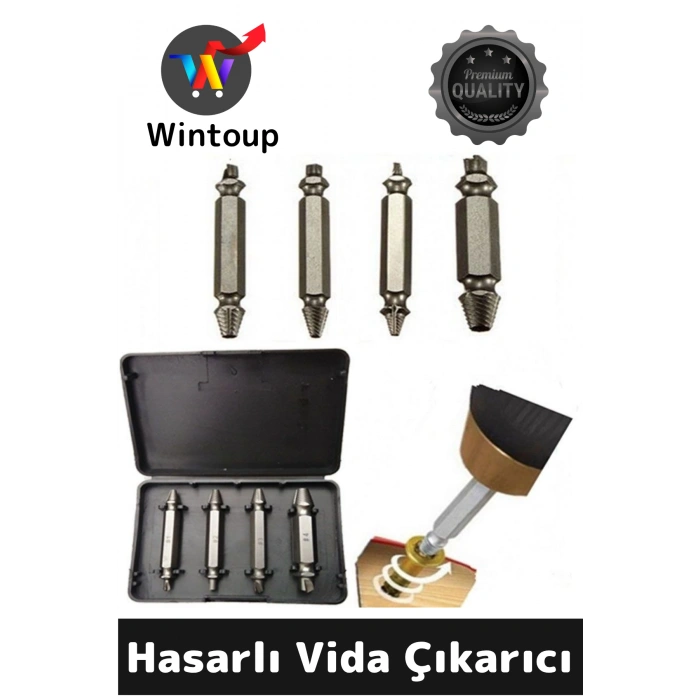 Hasarlı Vida Çıkarıcı