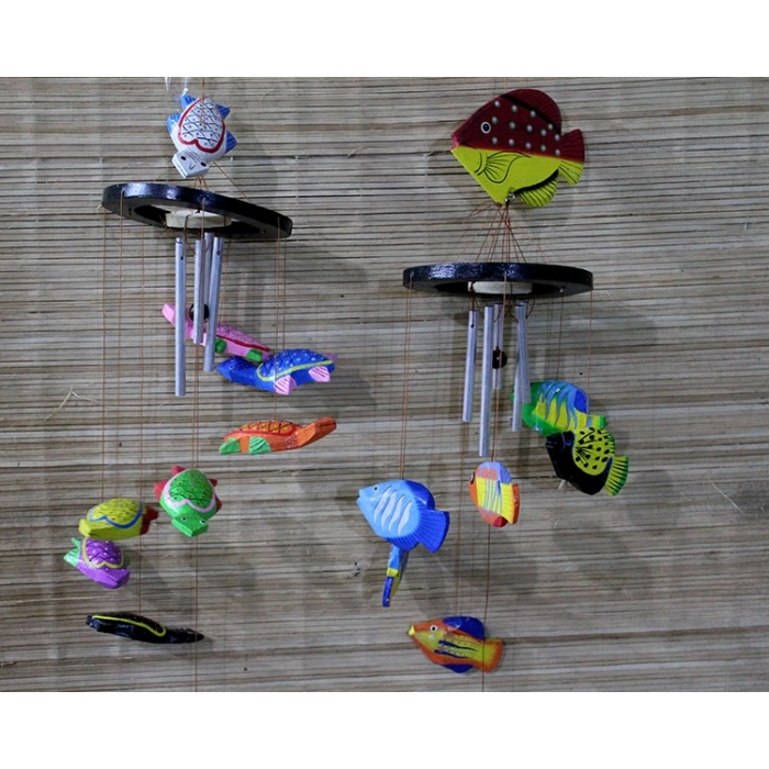 Hayvan Figürlü Rüzgar Çanı Model 1