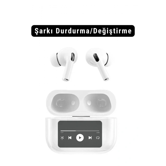 HUAWEI Mate 50 Pro Uyumlu ANC Dokunmatik Oled Ekran Arama Yanıtlama Bluetooth TWS Kulaklık