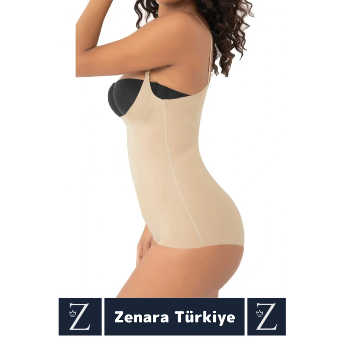 İç Göstermez Kaymaz Sıkılaştıran Şekillendiren Toparlayan LAZER KESİM Askılı Gögüs Altı Body Korse