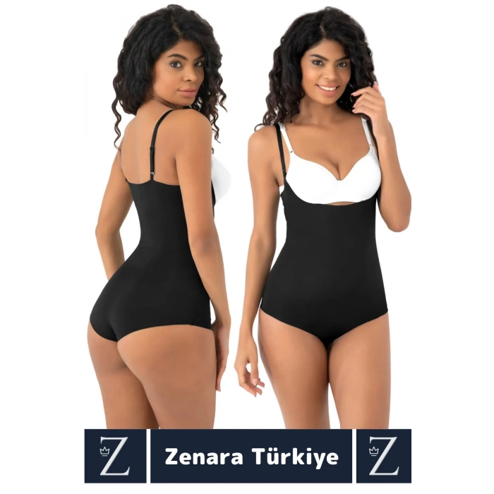 İç Göstermez Kaymaz Sıkılaştıran Şekillendiren Toparlayan LAZER KESİM Askılı Gögüs Altı Body Korse