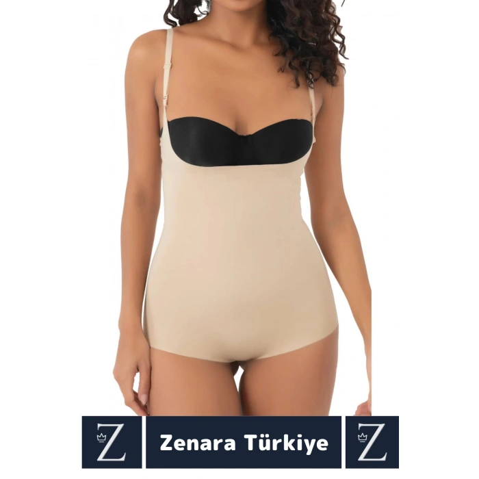 İç Göstermez Kaymaz Sıkılaştıran Şekillendiren Toparlayan LAZER KESİM Askılı Gögüs Altı Body Korse
