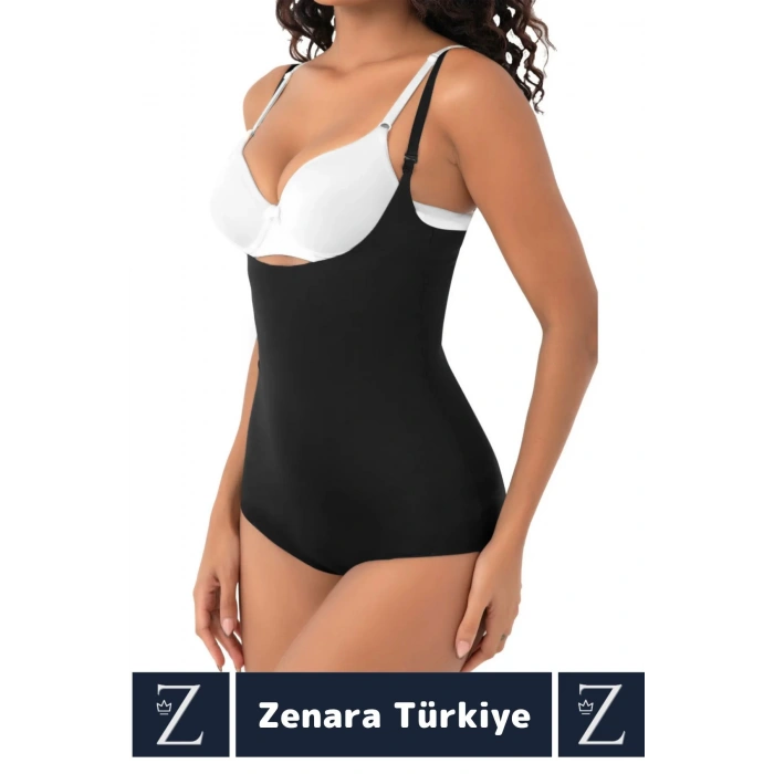 İç Göstermez Kaymaz Sıkılaştıran Şekillendiren Toparlayan LAZER KESİM Askılı Gögüs Altı Body Korse
