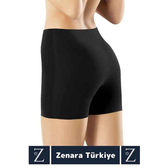 İç Göstermez Kaymaz Vücut Şekillendiren Sıkılaştıran Toparlayan LAZER KESİM Yüksek Bel Boxer Korse