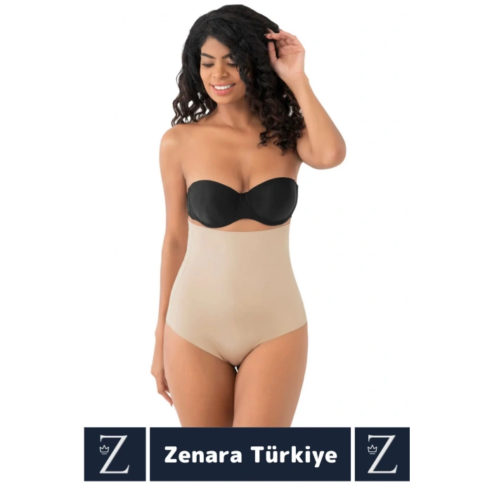 İz Göstermez Kaymaz Vücut Sıkılaştıran Şekillendiren Toparlayan LAZER KESİM Yüksek Bel String Korse