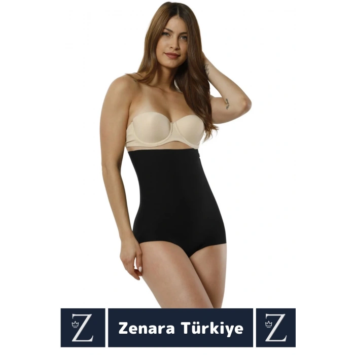 İz İç Göstermez Kaymaz Beden İncelten Sıkılaştıran Toparlayan LAZER KESİM Yüksek Bel Slip Korse