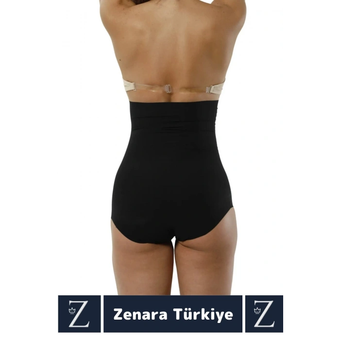 İz İç Göstermez Kaymaz Beden İncelten Sıkılaştıran Toparlayan LAZER KESİM Yüksek Bel Slip Korse