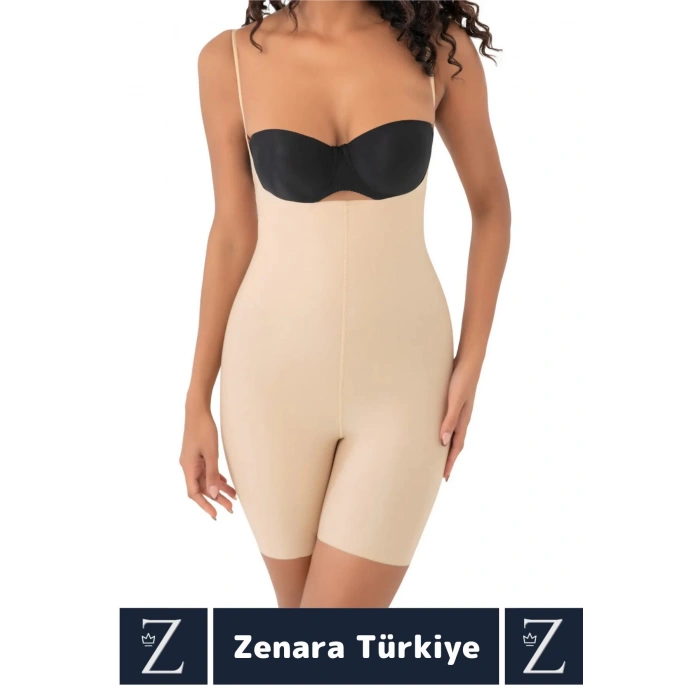İz İç Göstermez Kaymaz Sıkılaştıran Şekillendiren Toparlayan LAZER KESİM Askılı Tam Boy Korse