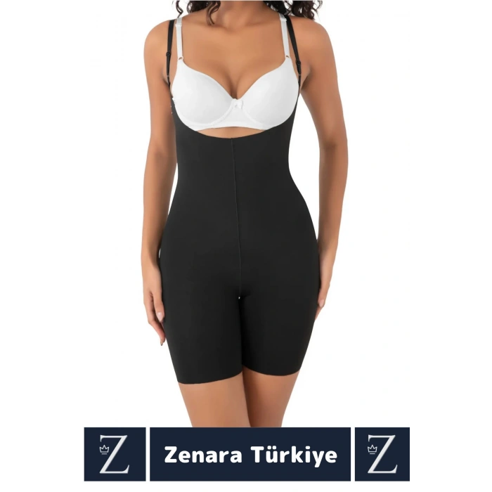 İz İç Göstermez Kaymaz Sıkılaştıran Şekillendiren Toparlayan LAZER KESİM Askılı Tam Boy Korse