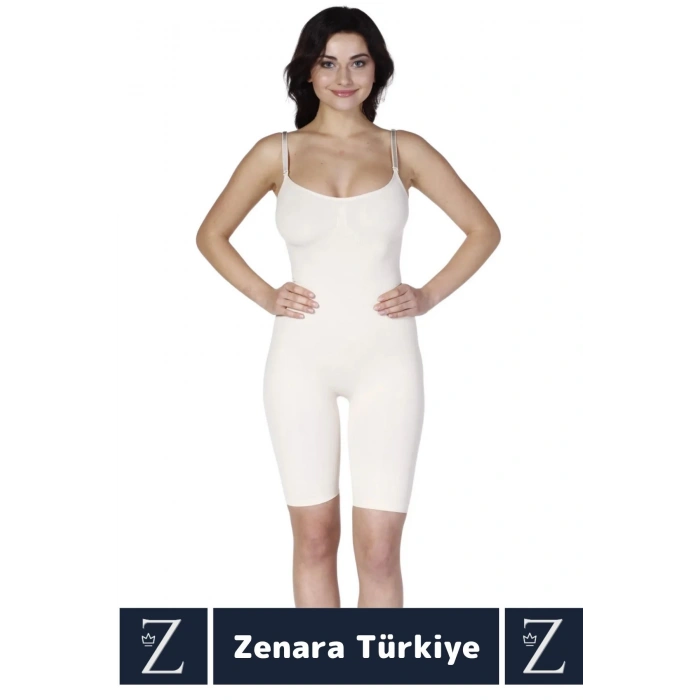 İz İç Göstermez Kaymaz Vücut Şekillendiren Sıkılaştıran Toparlayan Tam Boy Popo Açık Korse