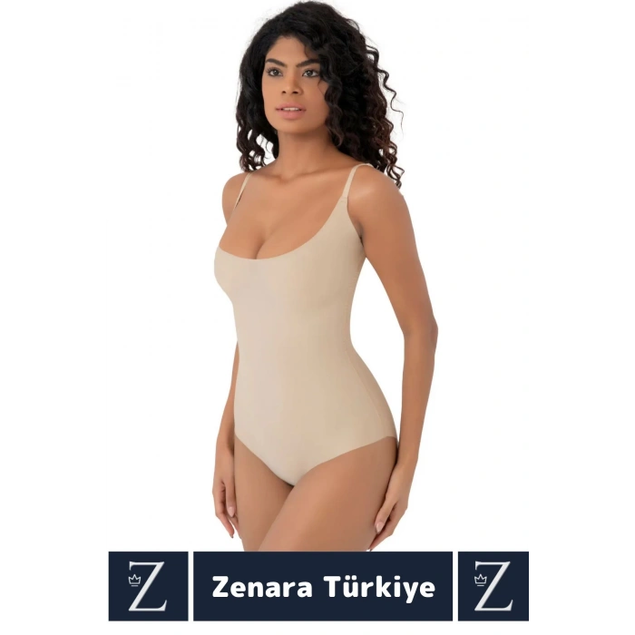 İz İç Göstermez Kaymaz Vücut Sıkılaştıran İncelten Toparlayan LAZER KESİM Gögüs Destekli Body Korse