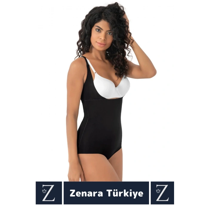 İz İç Göstermez Kaymaz Vücut Sıkılaştıran İncelten Toparlayan LAZER KESİM Gögüs Destekli Body Korse