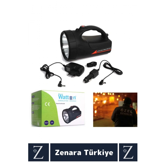 Kamp Avcı Güvenlik Deprem 3 Aydınlatma Mod Uzun Mesafeli Güçlü Beyaz Işık EL FENERİ