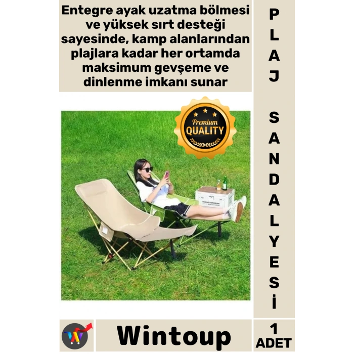 #PlajSandalyesi Konfor Ergonomik Şezlong Katlanır Ayak Uzanmalı Taşıma Çantalı Kamp Plaj Sandalyesi