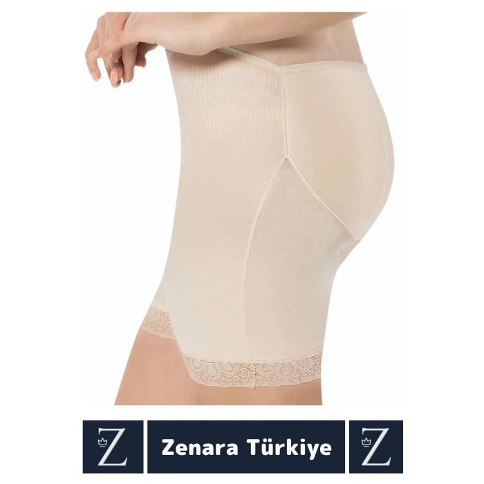 Kaymaz İz İç Göstermez PUSH UP Popo Kaldırıcı Şekillendiren Silikon Dolgulu Destekli Şort Korse