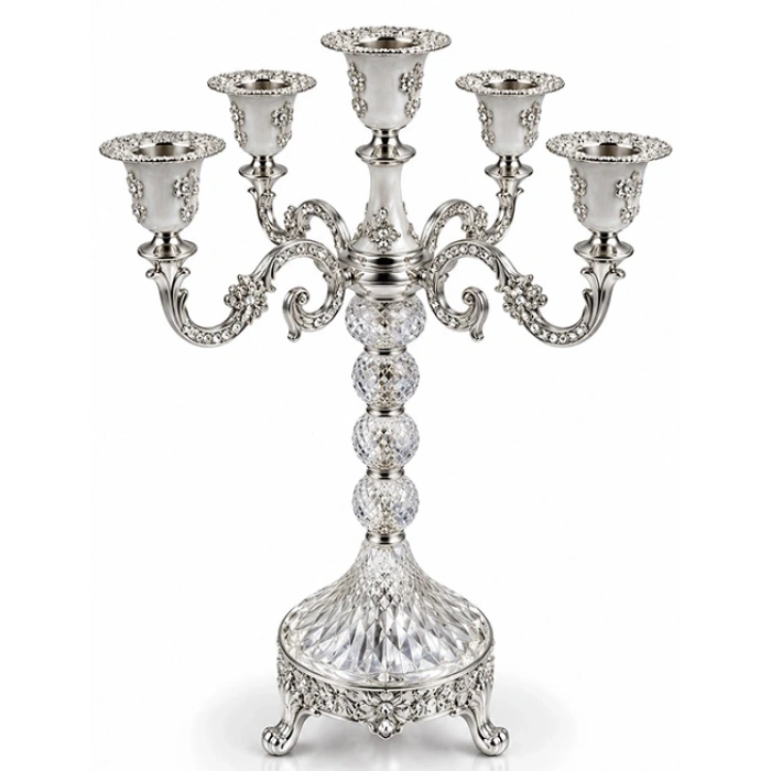 Kristal Şamdan Mumluk Alk6397