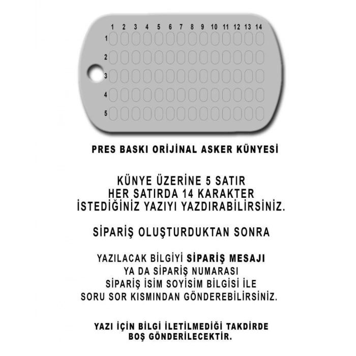 KÜNYE VE YAZIMI