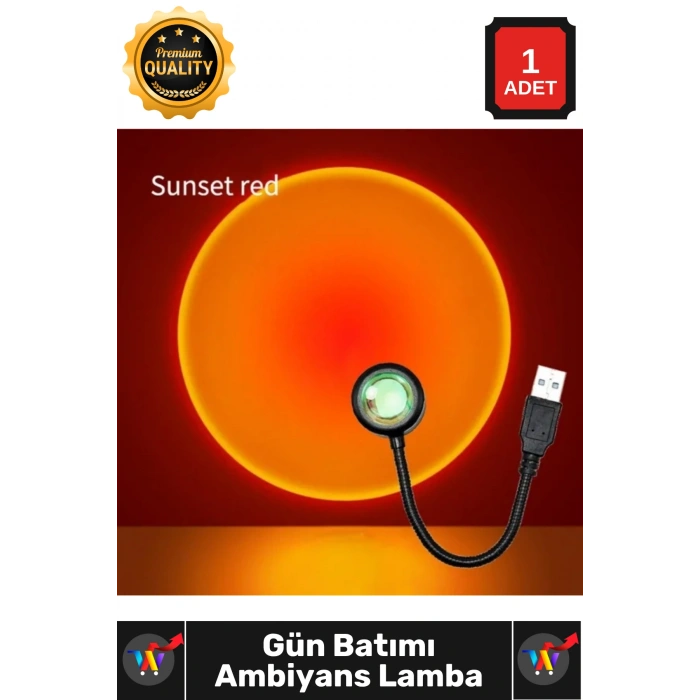 #Lamba Fotoğraf Çekim Esnek Gövde Dekoratif Taşınabilir USB Sunset Gün Batımı Ambiyans Işığı Lamba