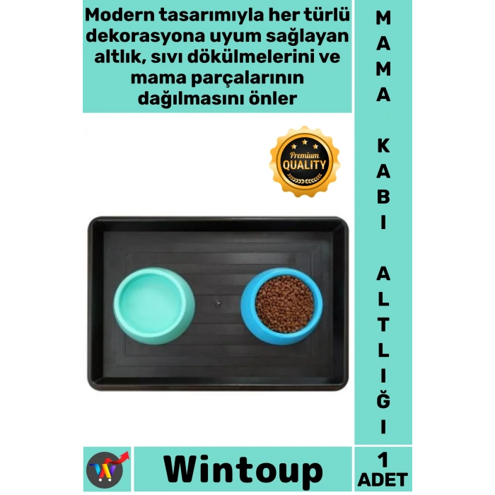 #MamaKabı Kaymaz Silikon Su Geçirmez Kedi Köpek Leke Tutmaz Hijyenik Modern Şık Mama Kabı Altlığı