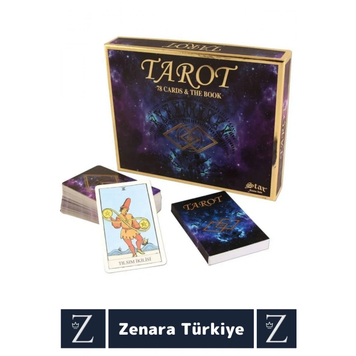 Manevi Ruhsal Rehberlik Kader Yorumlama Kitapçıklı ÖZEL KUTULU 78 Adet TAROT KARTLARI