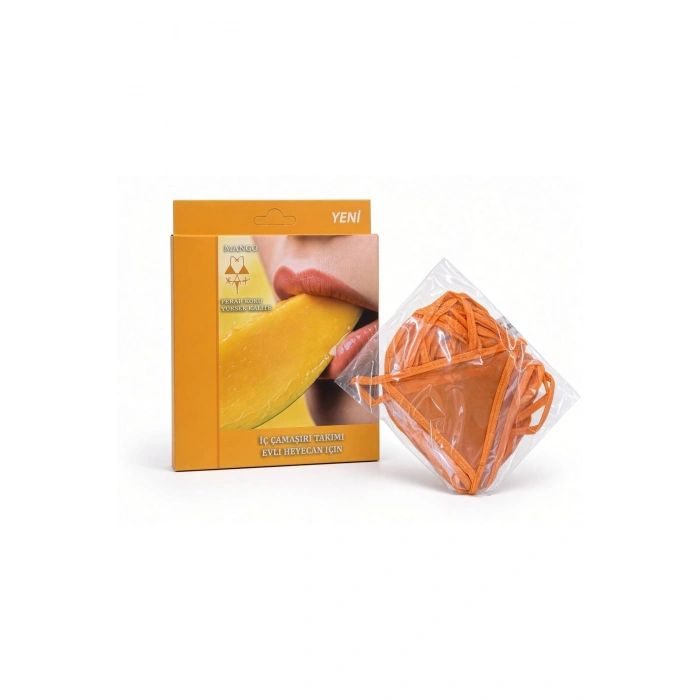 Mango Aromalı Yenilebilir İç Çamaşırı Takımı