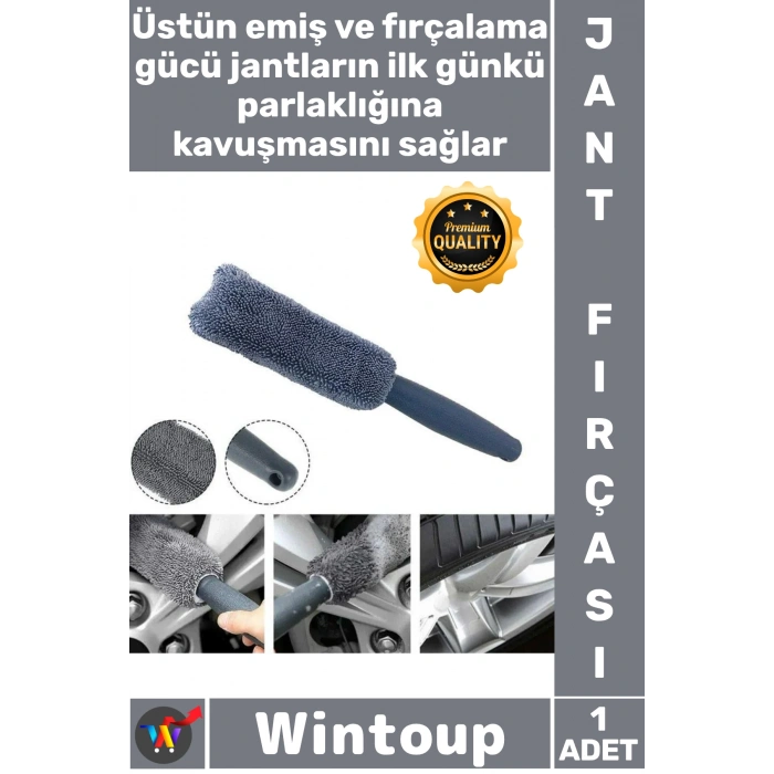 #JantFırçası Profesyonel Oto Bakım Detaylı Temizlik Yüksek Kalite Mikrofiber Jant Temizleme Fırçası