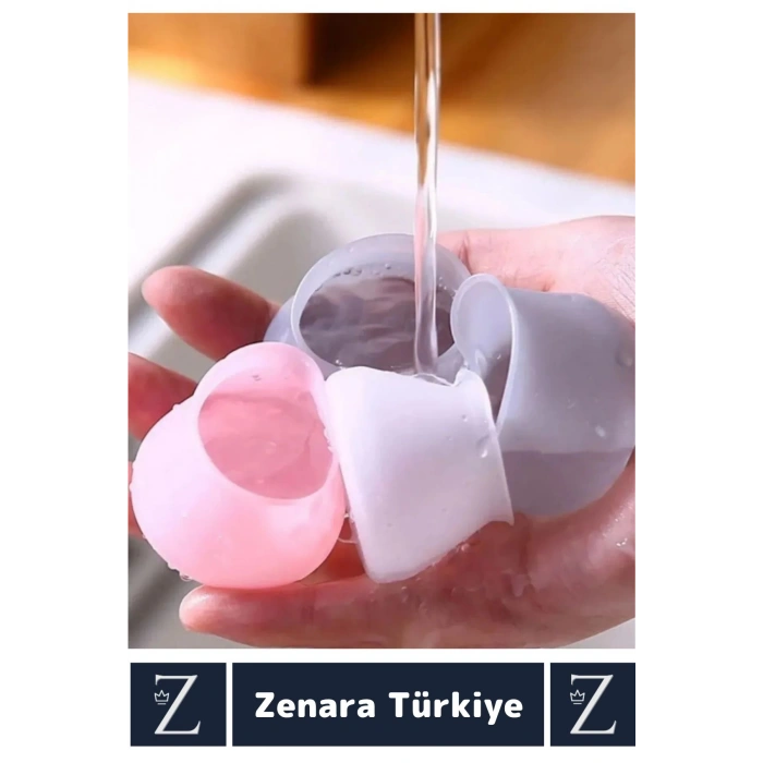 Mobilya Masa Sandalye Kayma Gürültü Zemin Çizilme Önleyen Koruyucu Silikon Pabuç Ayak Kılıfı 24 Adet