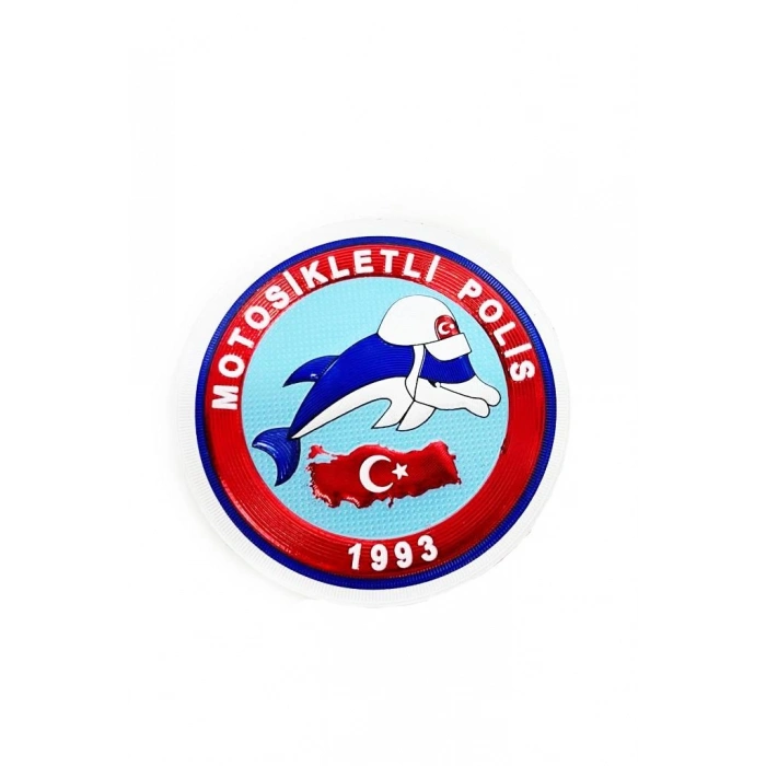 Motorsikletli Polis Arması