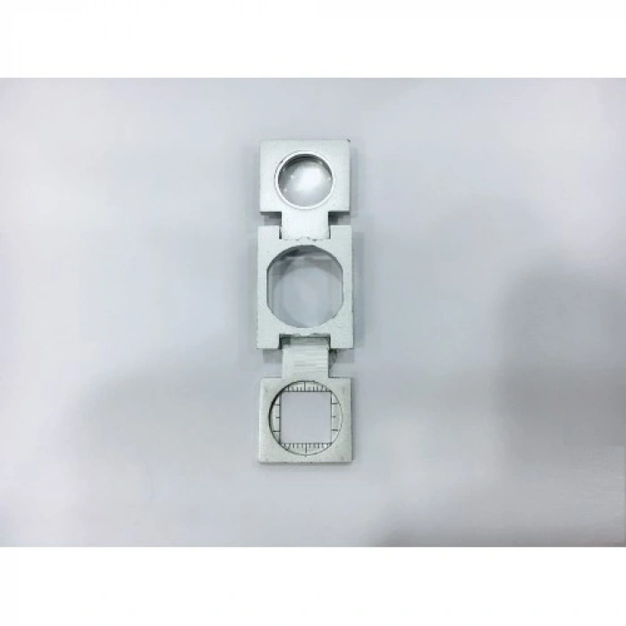 Nikula-1cm Full çelikkaplı Full çelik Kaplı Katlamalı Büyüteç Th-9008a