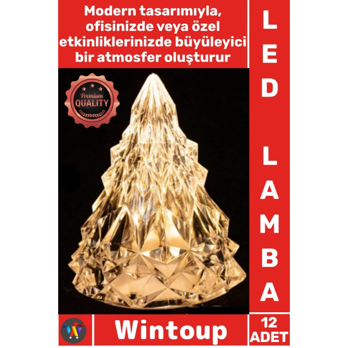#Led Yılbaşı Dekorasyon Aydınlatma Estetik Şık Model Cafe Christmas Süs Noel Ağacı Led Lamba 12li