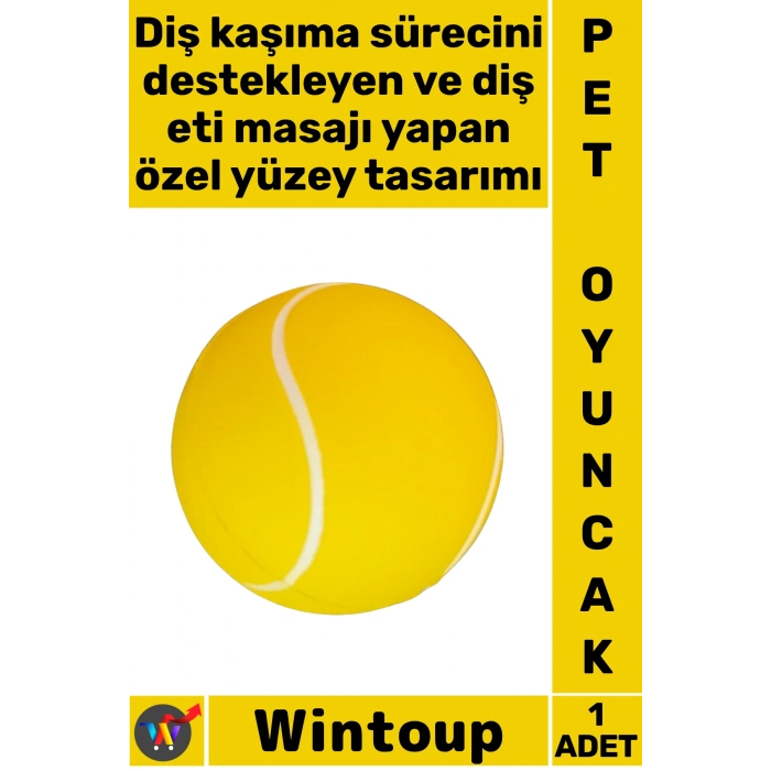 #KediTopu Kedi Köpek Isırma Diş Kaşıma Sağlam Dayanıklı Eğitici Nunbell Evcil Hayvan Mini Oyun Topu
