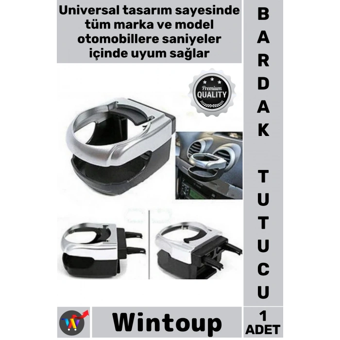 #BardakTutucu Araç İçi İçecek Ayarlanabilr Havalandırma Universal Ergonomik Sağlam Oto Bardak Tutucu