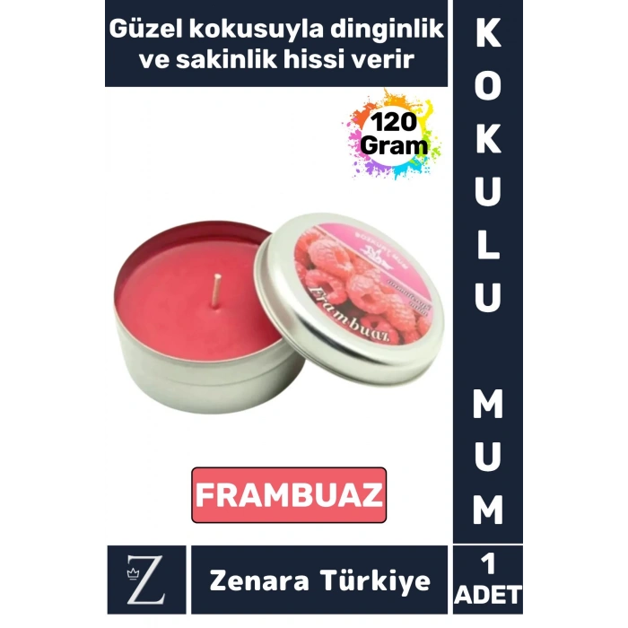 Özel Metal Kutu Arınma Huzur Meditasyon Yoga Esans Sakinlik Veren Dekoratif Oda Kokusu Mum 120 Gram