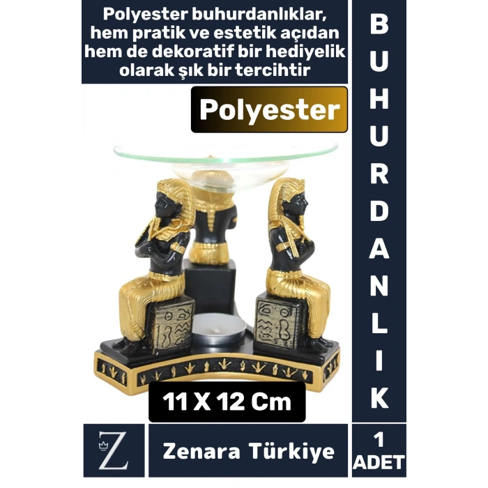Özel Model Dekoratif Hediye Aromaterapi Yoga Meditasyon Kolay Temizlenir Polyester BUHURDANLIK