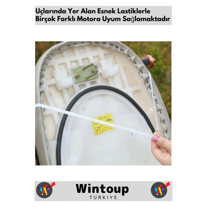 Özel Model Motosiklet Sele Güneşliği Uzun Ömürlü Güneş Işını&Su Geçirmez Lastikli Tasarım