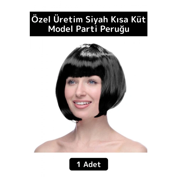 Özel Seri Kolay Çıkarıp Takılabilen Kaliteli Eğlenceli Etkinlik Kostüm Cadılar Bayramı Parti Peruğu