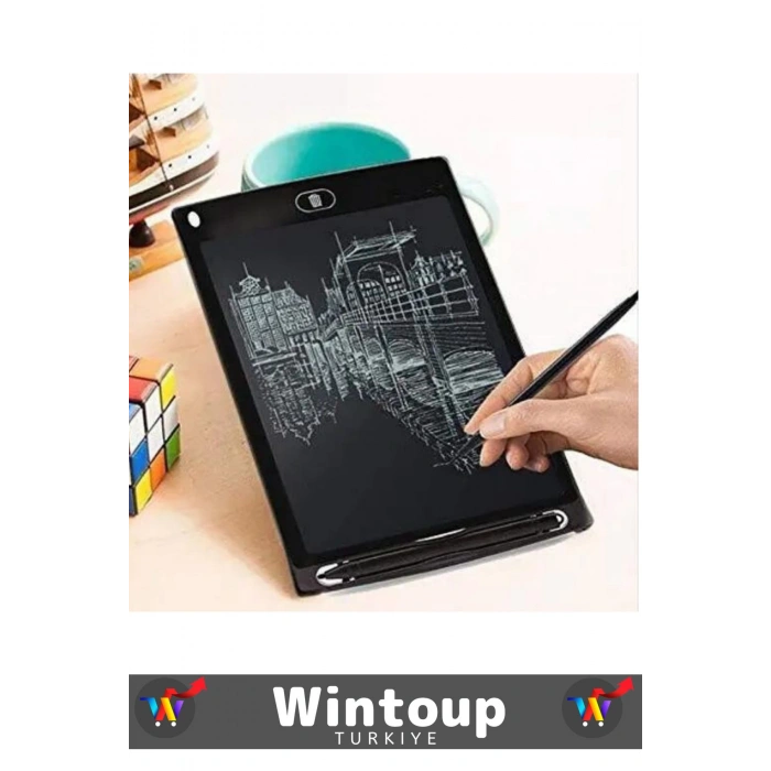 Özel Seri LCD Dijital Kalemli Çocuk Not Resim Grafik Çizim Eğitim Tableti 8.5 İnç Tablet