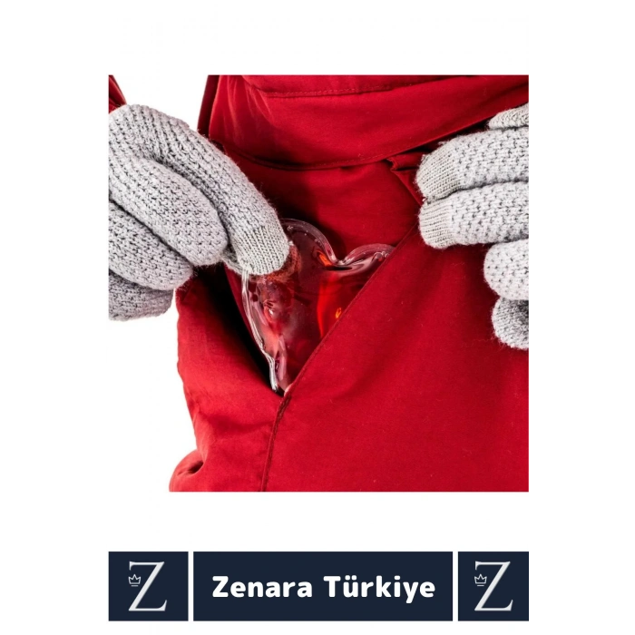 Özel Tasarım El Isıtıcısı Kamp Outdoor Gündelik Sevgiliye Hediye Sihirli Jel KALP Cep Sobası 2 Adet