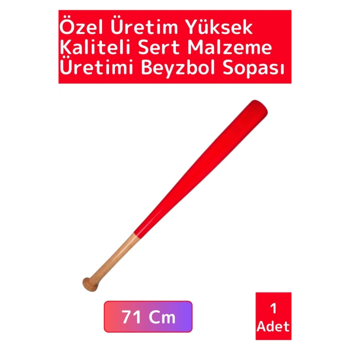Özel Tasarım Yüksek Kaliteli Kırılmaz Hassas Kavrama Dayanıklı Ahşap Baseboll Beyzbol Sopası 71 Cm