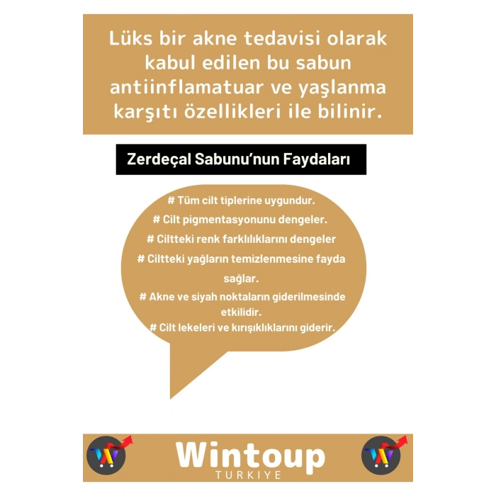 Özel Üretim %100 Doğal Güzel Kokulu Tüm Vücut İçin Uygun Zerdeçal Sabunu 1 Adet