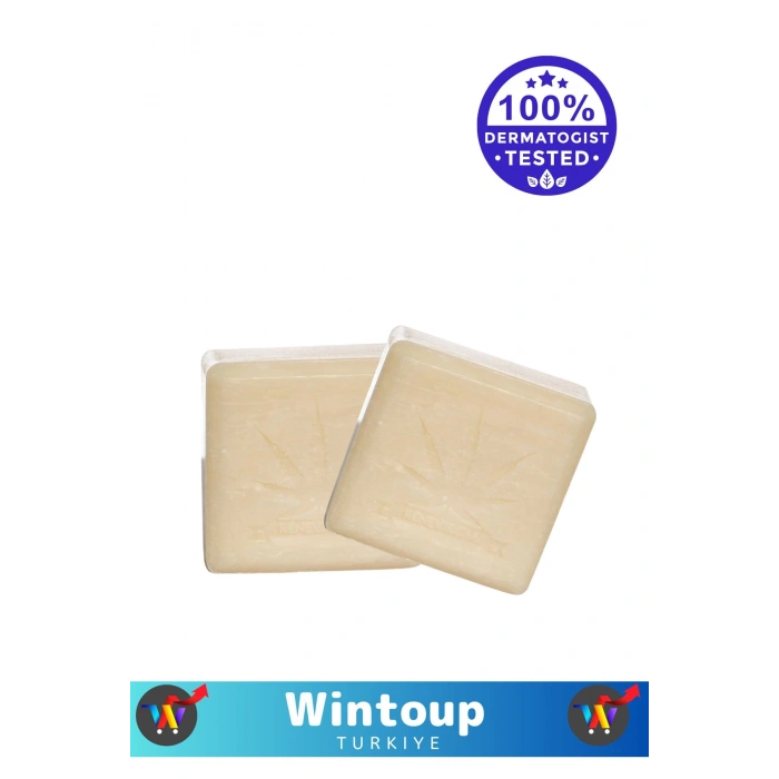 Özel Üretim %100 Doğal Kırışıklık Karşıtı Tüm Vücut İçin Uygun Kenevir Sabunu 3 Adet