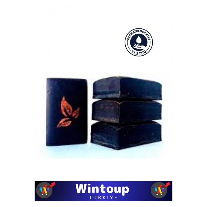 Özel Üretim %100 Saç Dökülmesine Karşı Etkili Cilt Yüz Saç Vücut Bitkisel Çam Katranı Sabunu 5 Adet