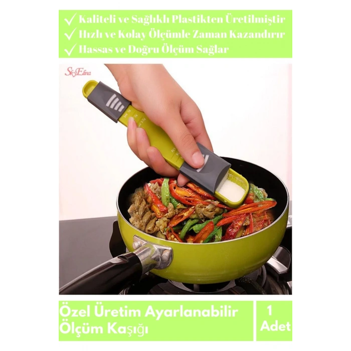 Özel Üretim Ayarlanabilir Ölçüm Kaşığı Supplement Herbalife Besin Takviyesi Ölçüm Kaşığı 5 Gr