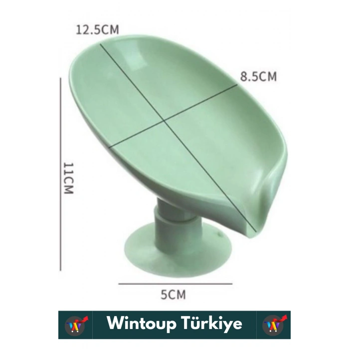 Özel Üretim Banyo Mutfak Lavabo Su Giderli Küflenme Kuruma Koku Önleyici Vantuzlu Sabunluk 2 Adet