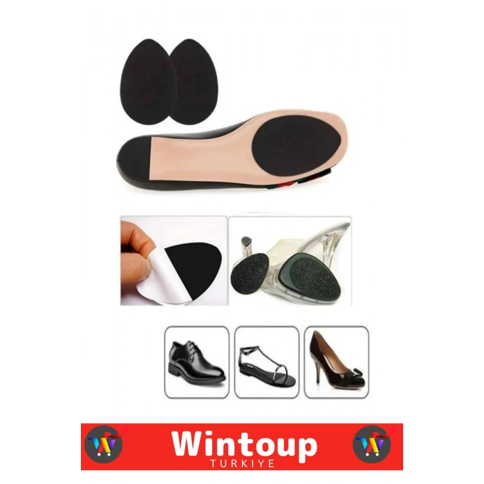 Özel Üretim Dayanıklı Düşme Kayma Önleyici Kaymaz Topuklu Kösele Klasik Ayakkabı Tabanlık 1 Çift